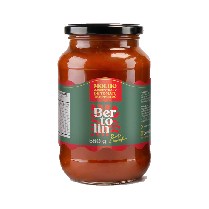 Molho de Tomate Temperado 580 g