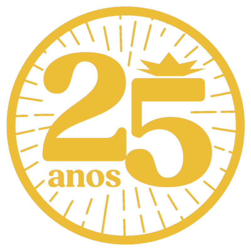 Selo 25 anos Bertolin